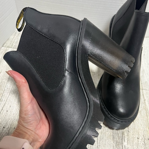 Dr. Martens Hurston Ankle Boots Black SZ 9 - Picture 5 of 10